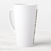 生垣の迷路 カフェラテマグ (左アングル)