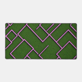 生垣の迷路 デスクマット