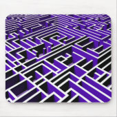 生垣の迷路 マウスパッド (正面)