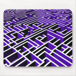 生垣の迷路 マウスパッド