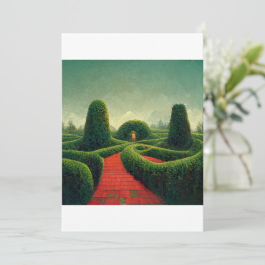 生垣 招待状 (スタンド正面)