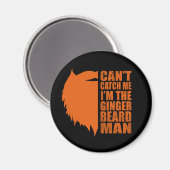 生姜おもしろいひげ男についての引用文 マグネット (正面/裏面)