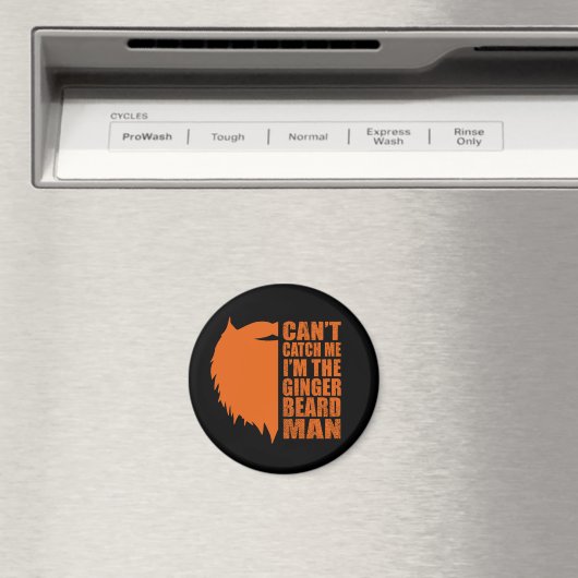 生姜おもしろいひげ男についての引用文 マグネット (インサイチュ (食洗機))