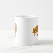 生姜の猫が大好き コーヒーマグカップ (中央)