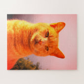 生姜の猫メルリン ジグソーパズル (横)