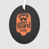 生姜の髭を恐れない オーナメント (正面)