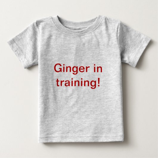 生姜を調教しろ！ ベビーTシャツ (正面)