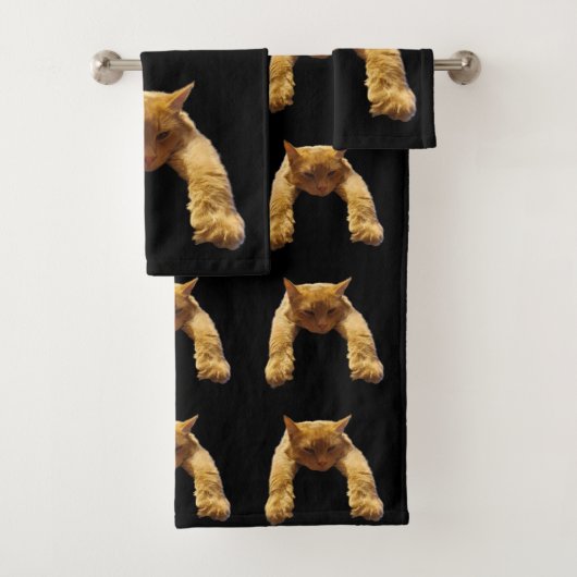 生姜怠け猫バスタオオルセット バスタオルセット (インサイチュ)