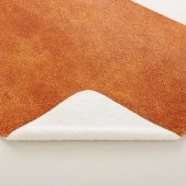 生姜素朴滑らかな天然皮革 シェルパブランケット (3/4)