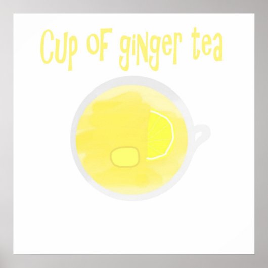 生姜茶 ポスター (正面)