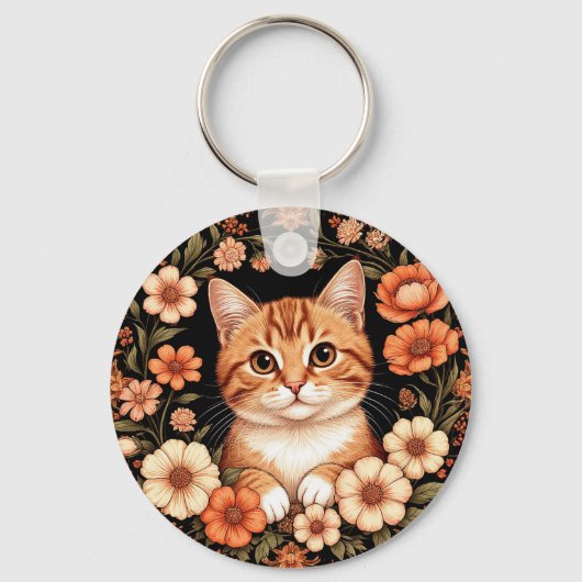 生姜魅力的猫 キーホルダー (正面)