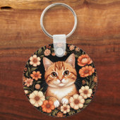 生姜魅力的猫 キーホルダー (正面)