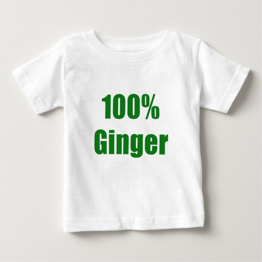 生姜100% ベビーTシャツ (正面)