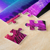 生威厳のある物自然の虹の疑問に思木 ジグソーパズル (側面)