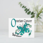 生存六卵巣がん ポストカード (スタンド正面)