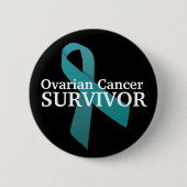 生存卵巣癌認識度 缶バッジ (正面)