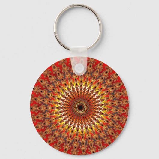 生存期間 – フラクタル キーホルダー (正面)