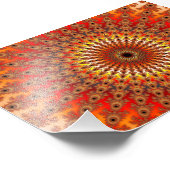 生存期間 – フラクタル フォトプリント            (角)