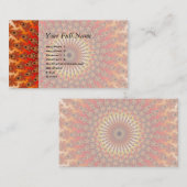 生存期間 – フラクタル 名刺 (正面/裏面)