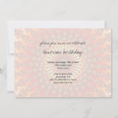 生存期間 – フラクタル 招待状 (裏面)