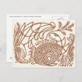 生存者のハブ10:イソップの亀とウサギ ポストカード (正面/裏面)