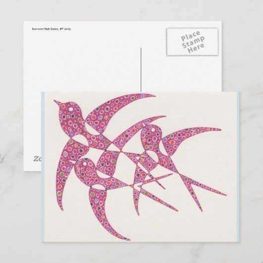 生存者のハブ， #7 Unity ポストカード (正面/裏面)