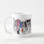 生存者の挨拶 コーヒーマグカップ (左)