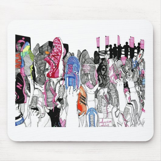 生存者の挨拶 マウスパッド (正面)