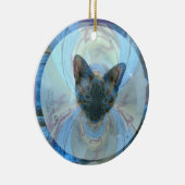 生存者の救助の子ネコのオーナメント セラミックオーナメント (右)