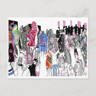 生存者の敬礼 ポストカード