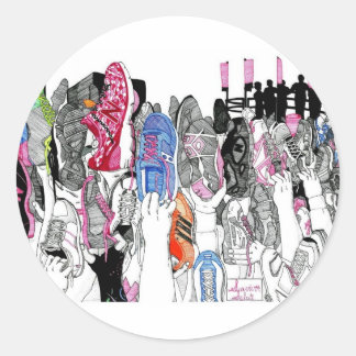 生存者の敬礼 ラウンドシール