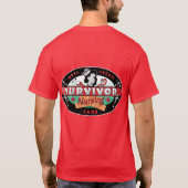 生存者の看護 Tシャツ (裏面)