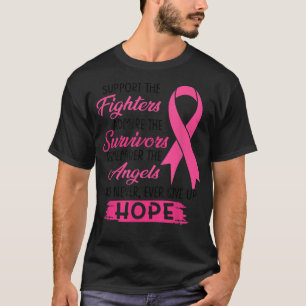 生存者の胸Cを賞賛する戦闘員を支援する Tシャツ