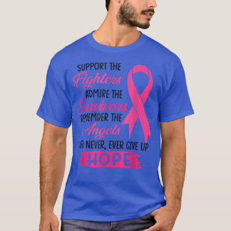 生存者の胸Cを賞賛する戦闘員を支援する Tシャツ
