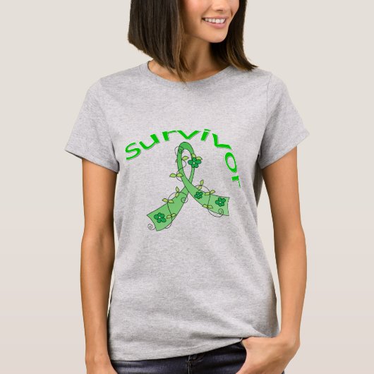 生存者の花房外傷性脳損傷 Tシャツ (正面)