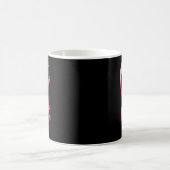 生存者トンボ乳がん認識度 コーヒーマグカップ (中央)