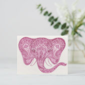 生存者ハブ， #5：象 ポストカード (スタンド正面)