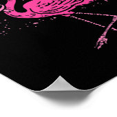 生存者フラミンゴピンク乳がん認識度Gif ポスター (角)