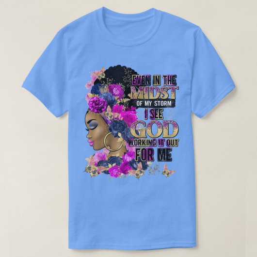 生存者乳がん認識度IはストームStr Tシャツ (デザイン正面)