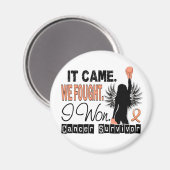 生存者二十二子宮がん マグネット (正面/裏面)