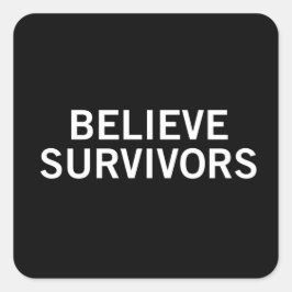 生存者信じ スクエアシール