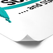 生存者八卵巣がん ポスター (角)