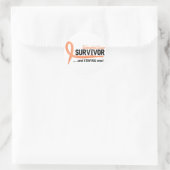 生存者八子宮内膜がん ラウンドシール (バッグ)