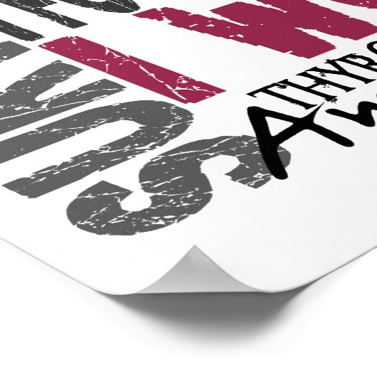 生存者四甲状腺がん ポスター (角)