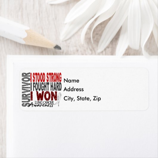 生存者四肺がん ラベル (インサイチュ)