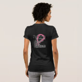 生存者定義-乳癌 Tシャツ (裏面フル)
