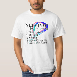 生存者定義-甲状腺癌 Tシャツ