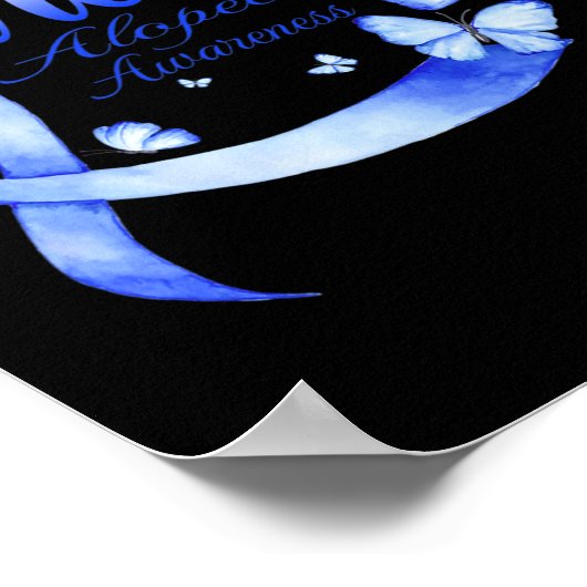 生存者脱毛症認識度 ポスター (角)