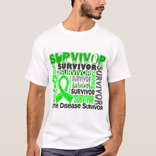生存者10のライム病 Tシャツ (正面)