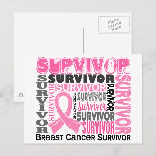 生存者10乳がん ポストカード (正面/裏面)